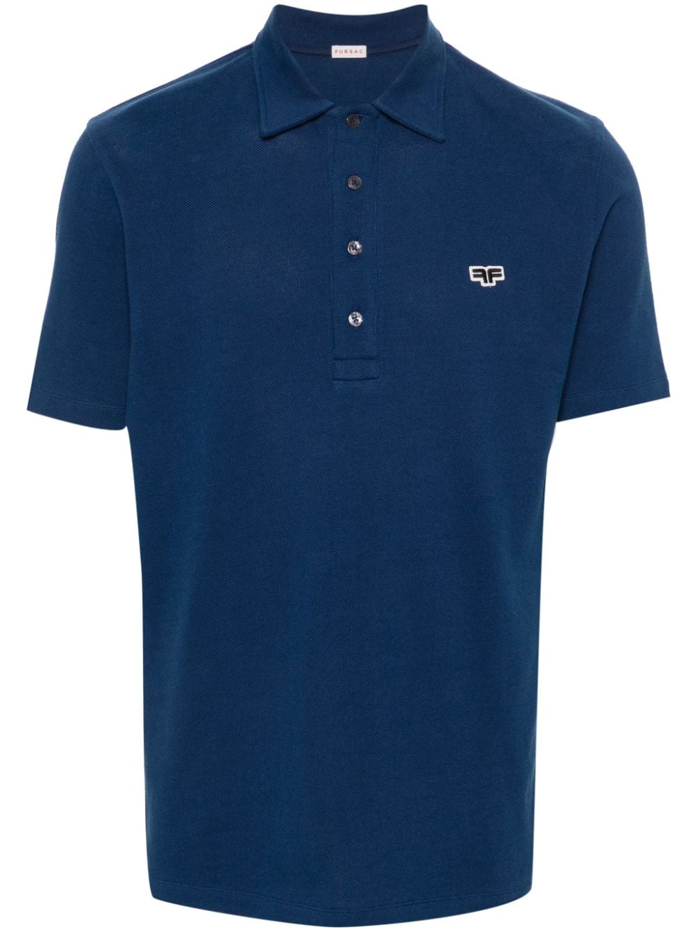 FURSAC logo-patch polo shirt - Blue von FURSAC