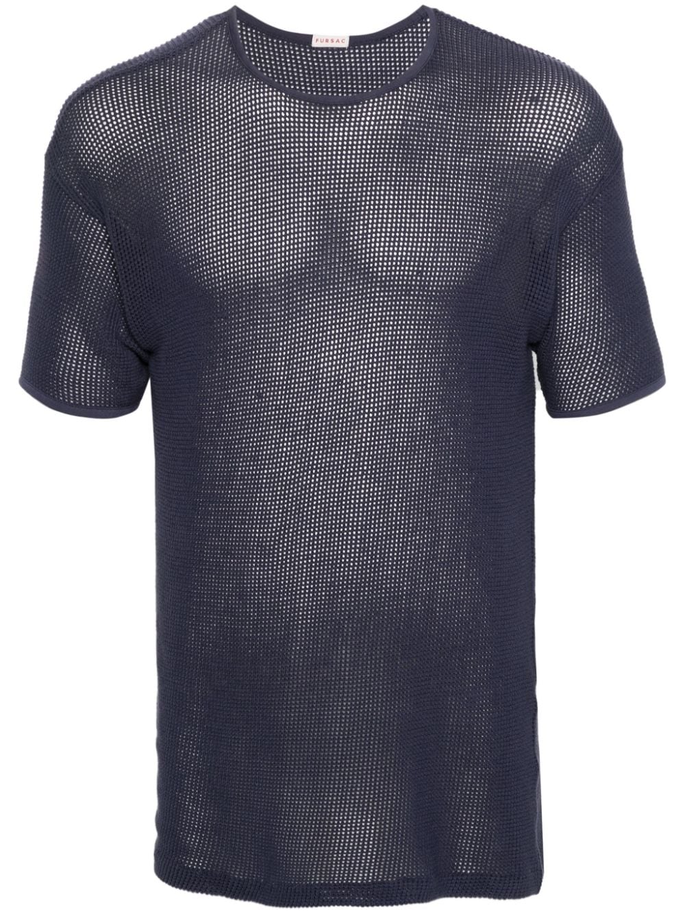 FURSAC open-knit T-shirt - Blue von FURSAC