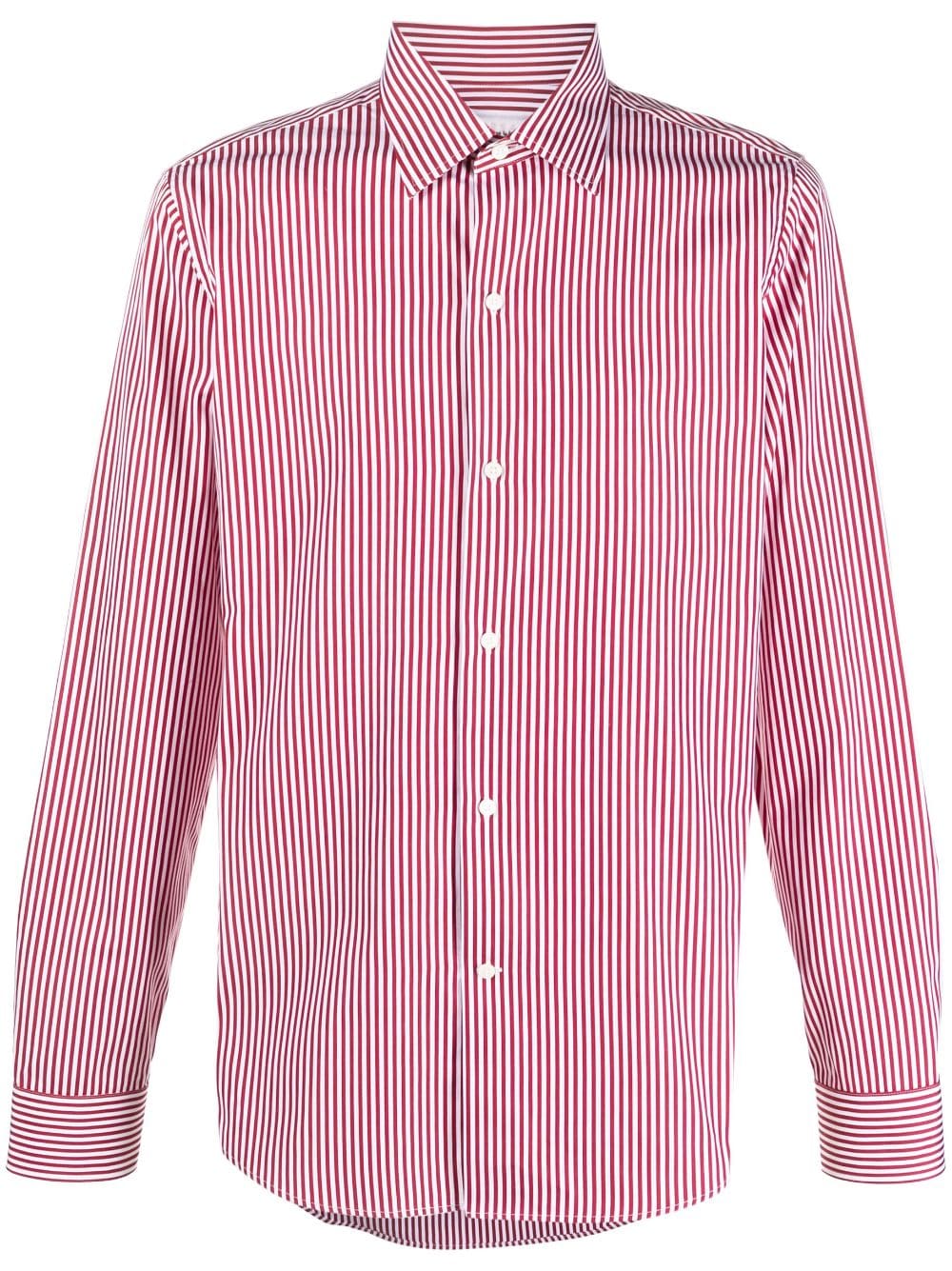 FURSAC pinstriped cotton shirt - Red von FURSAC