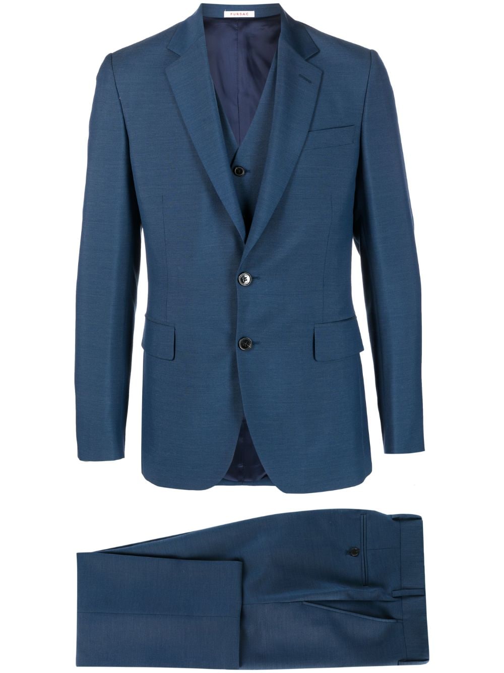 FURSAC single-breasted suit - Blue von FURSAC