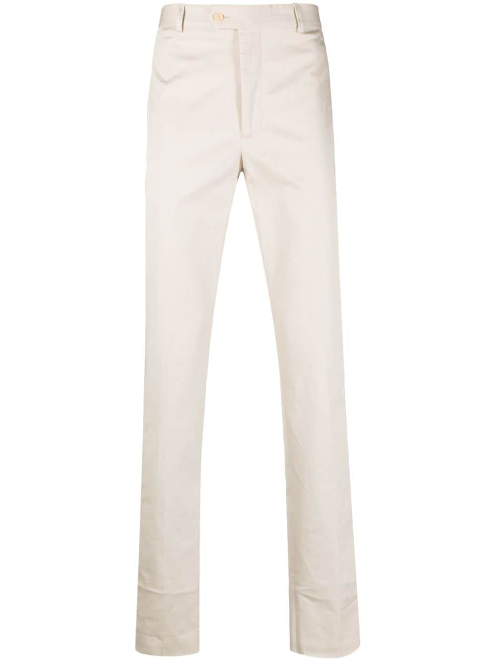 FURSAC slim-fit cotton gabardine chinos - Neutrals von FURSAC