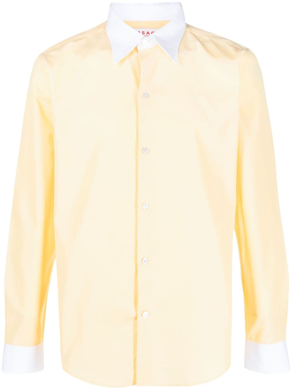 FURSAC straight-point collar shirt - Yellow von FURSAC