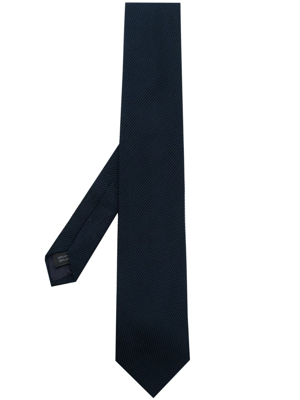 FURSAC textured silk tie - Blue von FURSAC