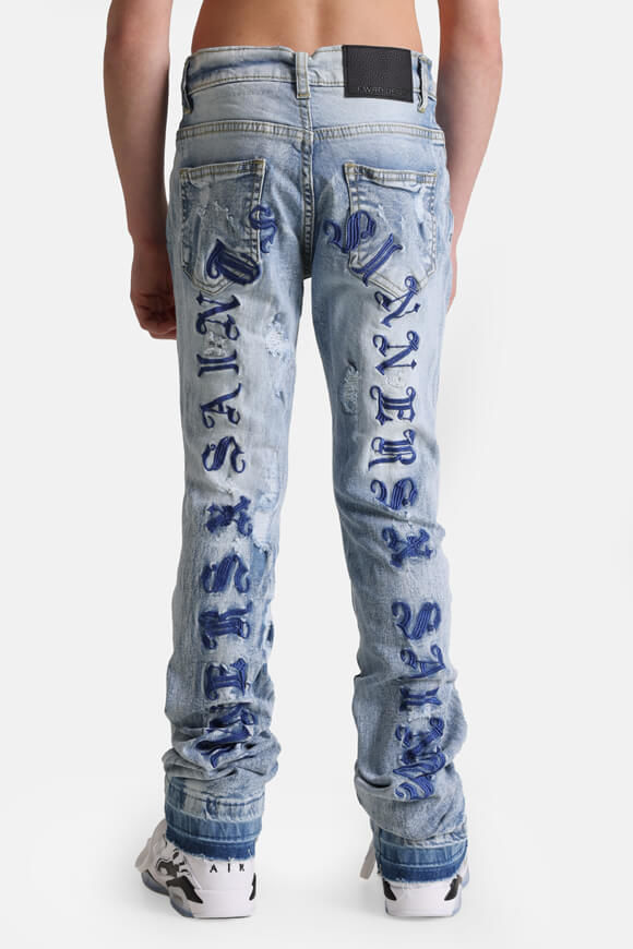 FWRD Denim Stacked Jeans | Ice Blau | Jungen  | 12 von FWRD Denim
