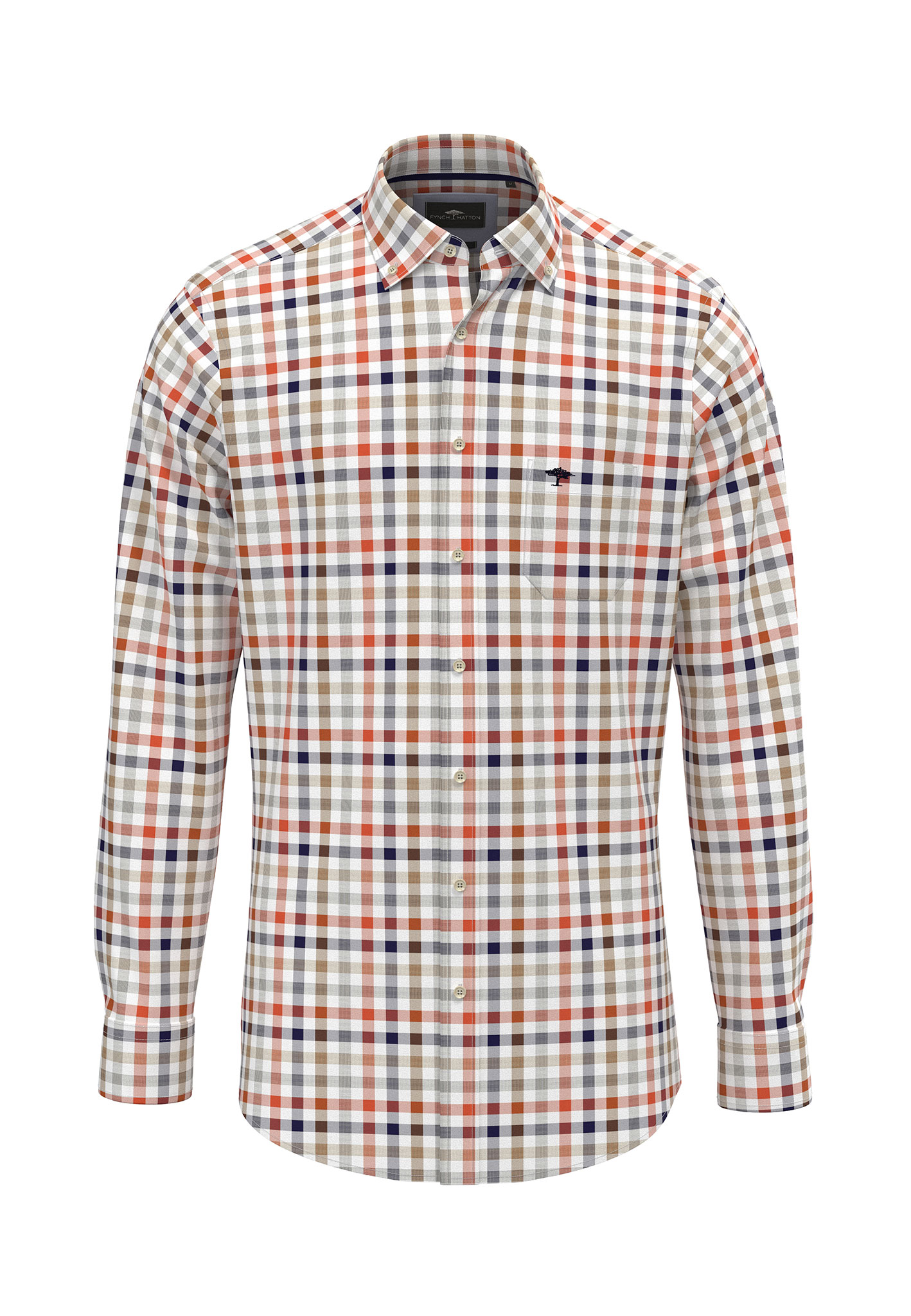 FYNCH-HATTON Hemdjacke, ohne Kapuze, mit Karo Muster FYNCH-HATTON Hemdjacke, ohne Kapuze, mit Karo Muster von FYNCH-HATTON