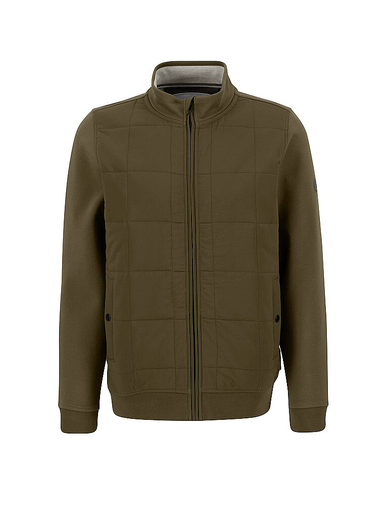 FYNCH HATTON Hybrid Jacke olive | 4XL von FYNCH HATTON