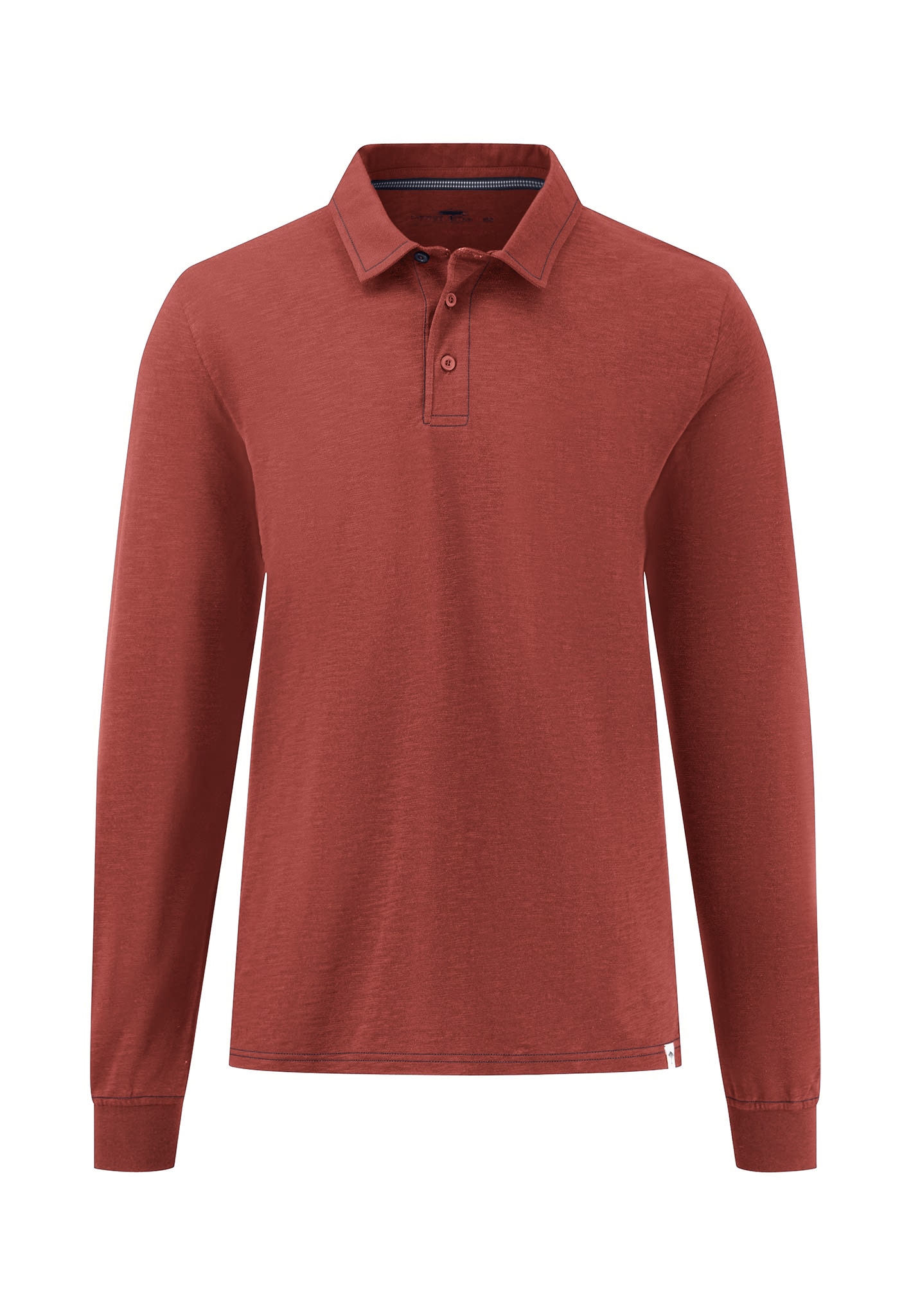 FYNCH-HATTON Langarm-Poloshirt, mit Markenlabel am Saum FYNCH-HATTON Langarm-Poloshirt, mit Markenlabel am Saum von FYNCH-HATTON