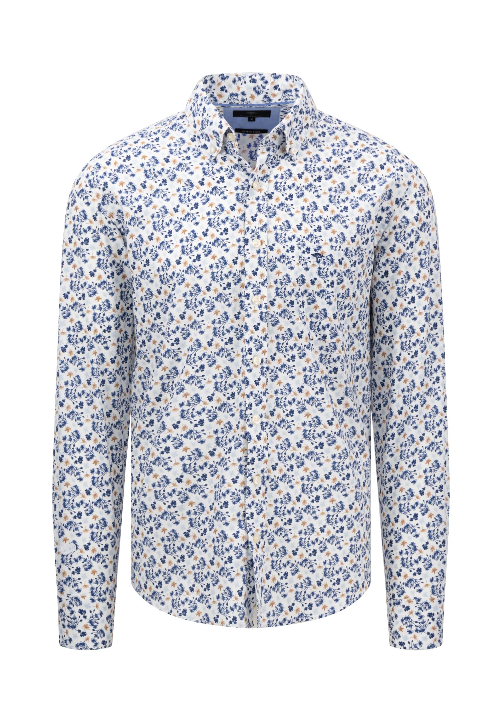 FYNCH-HATTON Langarmhemd, mit Allover Blumenmuster von FYNCH-HATTON