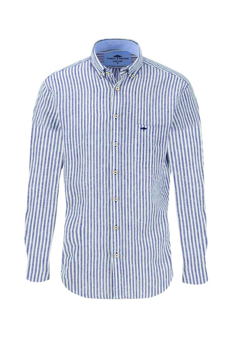 FYNCH-HATTON Langarmhemd, mit Button-down-Kragen und Brusttasche von FYNCH-HATTON