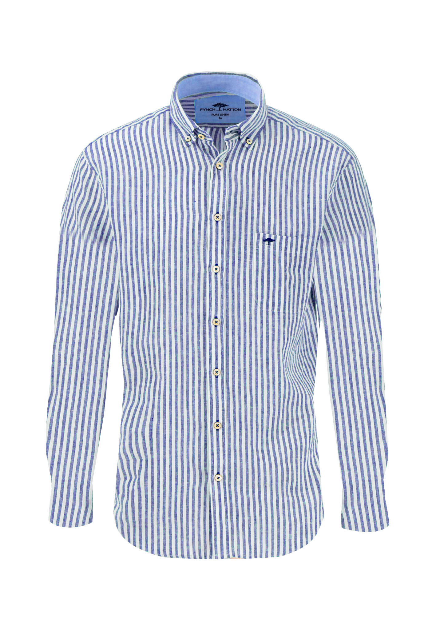 FYNCH-HATTON Langarmhemd, mit Button-down-Kragen und Brusttasche FYNCH-HATTON Langarmhemd, mit Button-down-Kragen und Brusttasche von FYNCH-HATTON