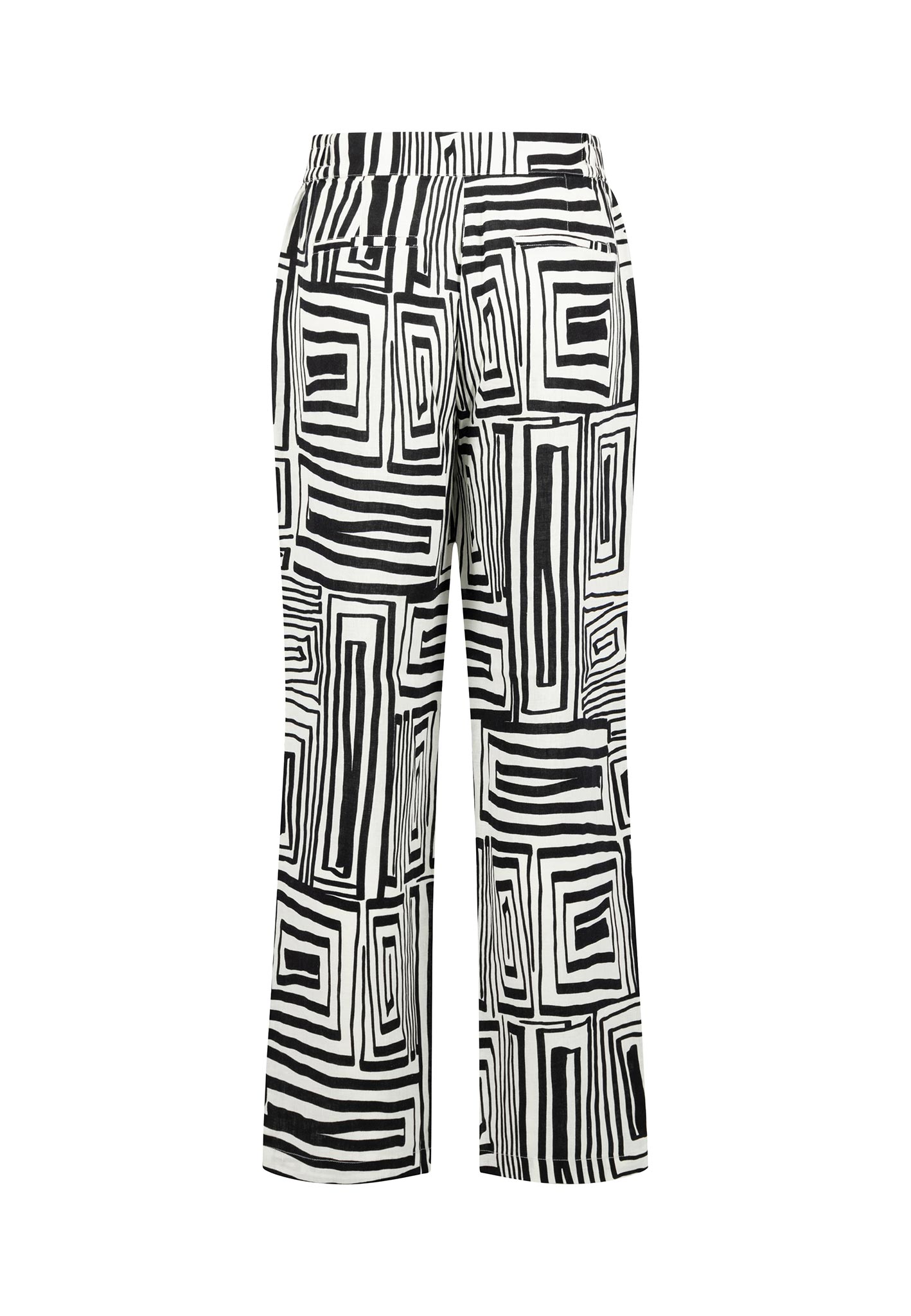 FYNCH-HATTON Leinenhose, mit Grafik-Muster FYNCH-HATTON Leinenhose, mit Grafik-Muster von FYNCH-HATTON