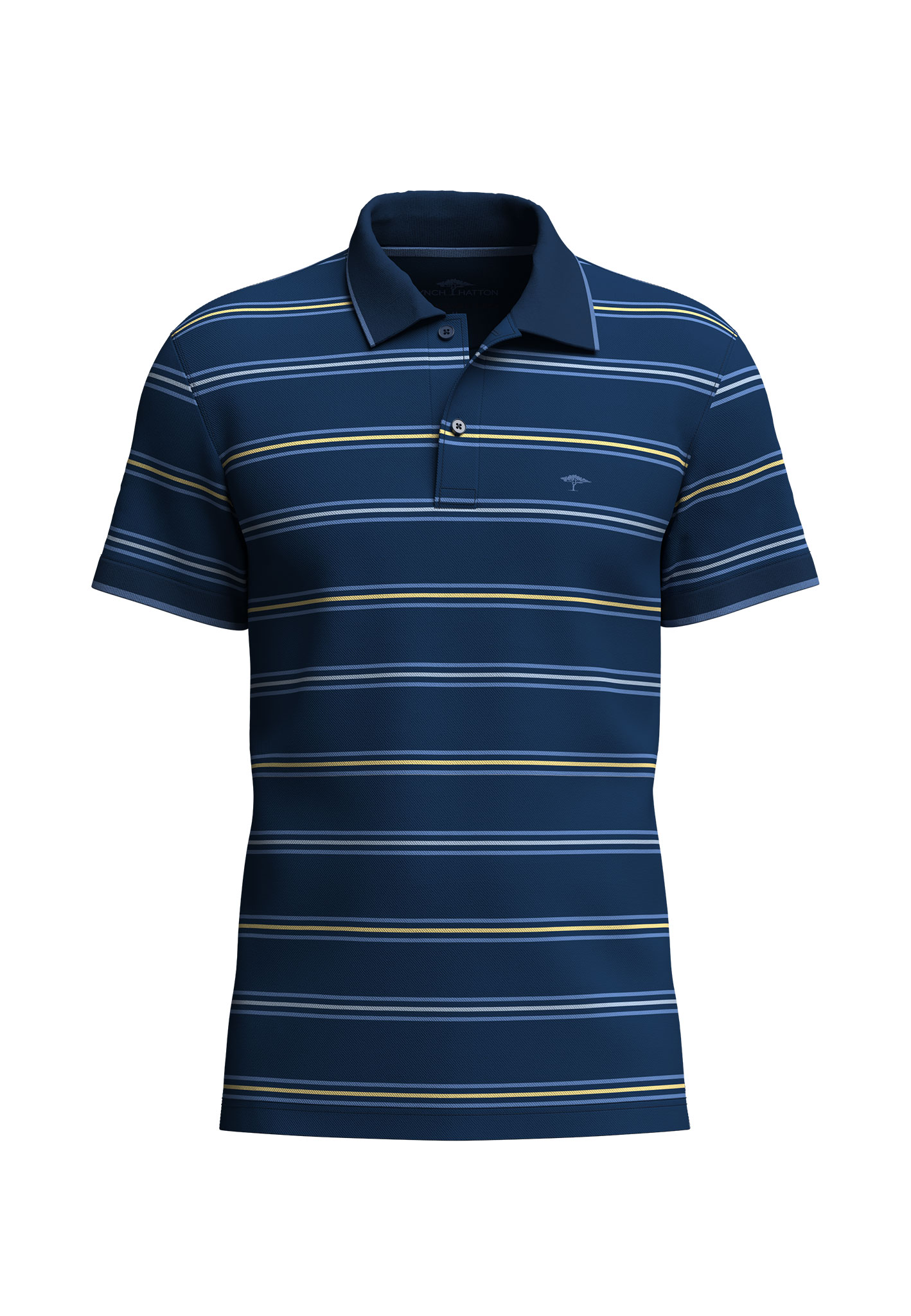 FYNCH-HATTON Poloshirt, gestreift, mit Logo-Stickerei FYNCH-HATTON Poloshirt, gestreift, mit Logo-Stickerei von FYNCH-HATTON