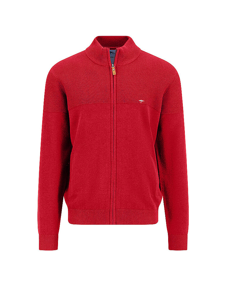 FYNCH HATTON Strickjacke rot | XXL FYNCH HATTON Strickjacke rot | XXL von FYNCH HATTON