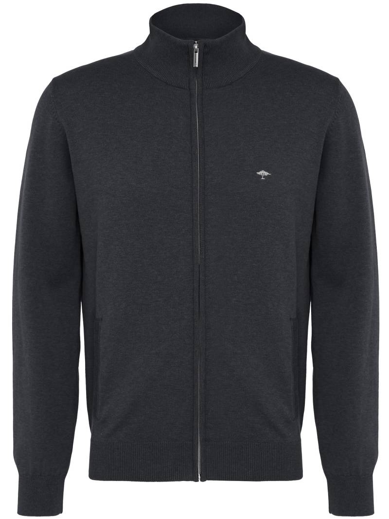 FYNCH-HATTON Strickjacke, mir Reissversschluss und Logo-Stickerei von FYNCH-HATTON
