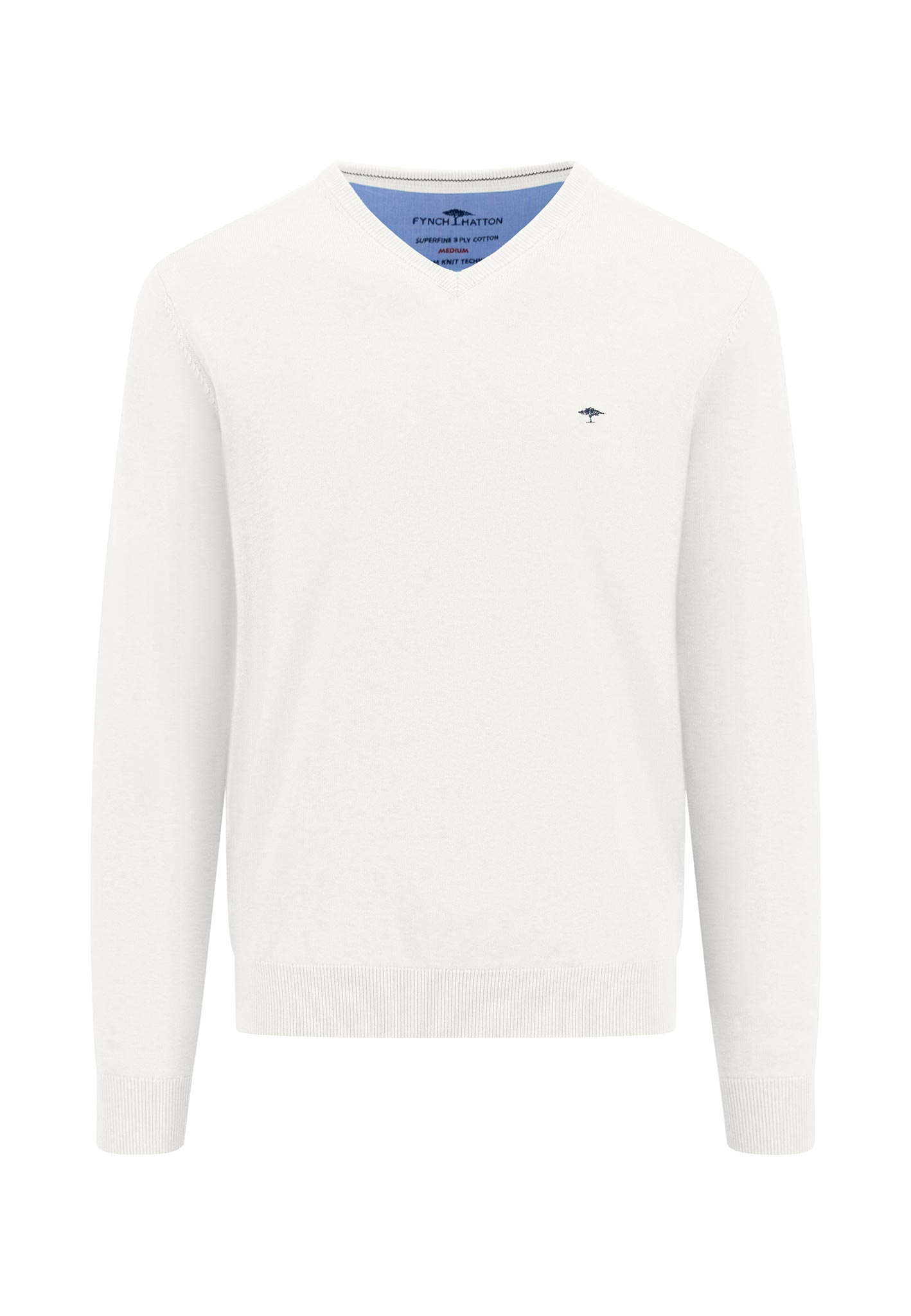 FYNCH-HATTON Strickpullover, mit Logo auf der Brust FYNCH-HATTON Strickpullover, mit Logo auf der Brust von FYNCH-HATTON