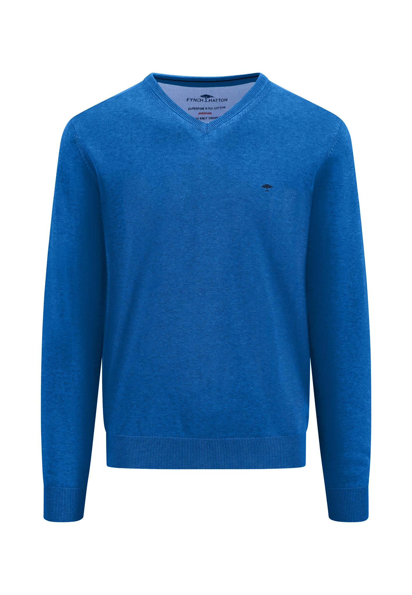 FYNCH-HATTON Strickpullover, mit Logo auf der Brust FYNCH-HATTON Strickpullover, mit Logo auf der Brust von FYNCH-HATTON