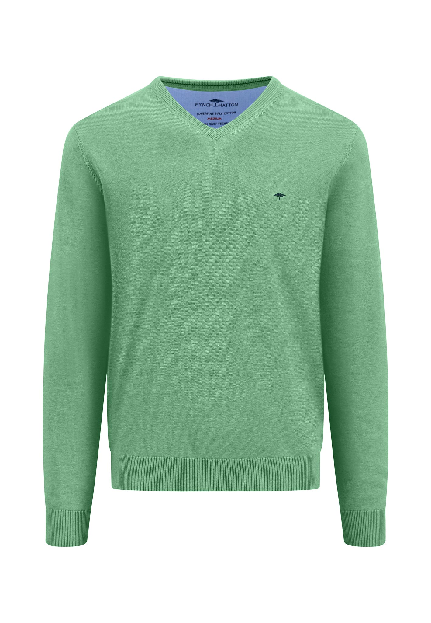 FYNCH-HATTON Strickpullover, mit Logo auf der Brust FYNCH-HATTON Strickpullover, mit Logo auf der Brust von FYNCH-HATTON