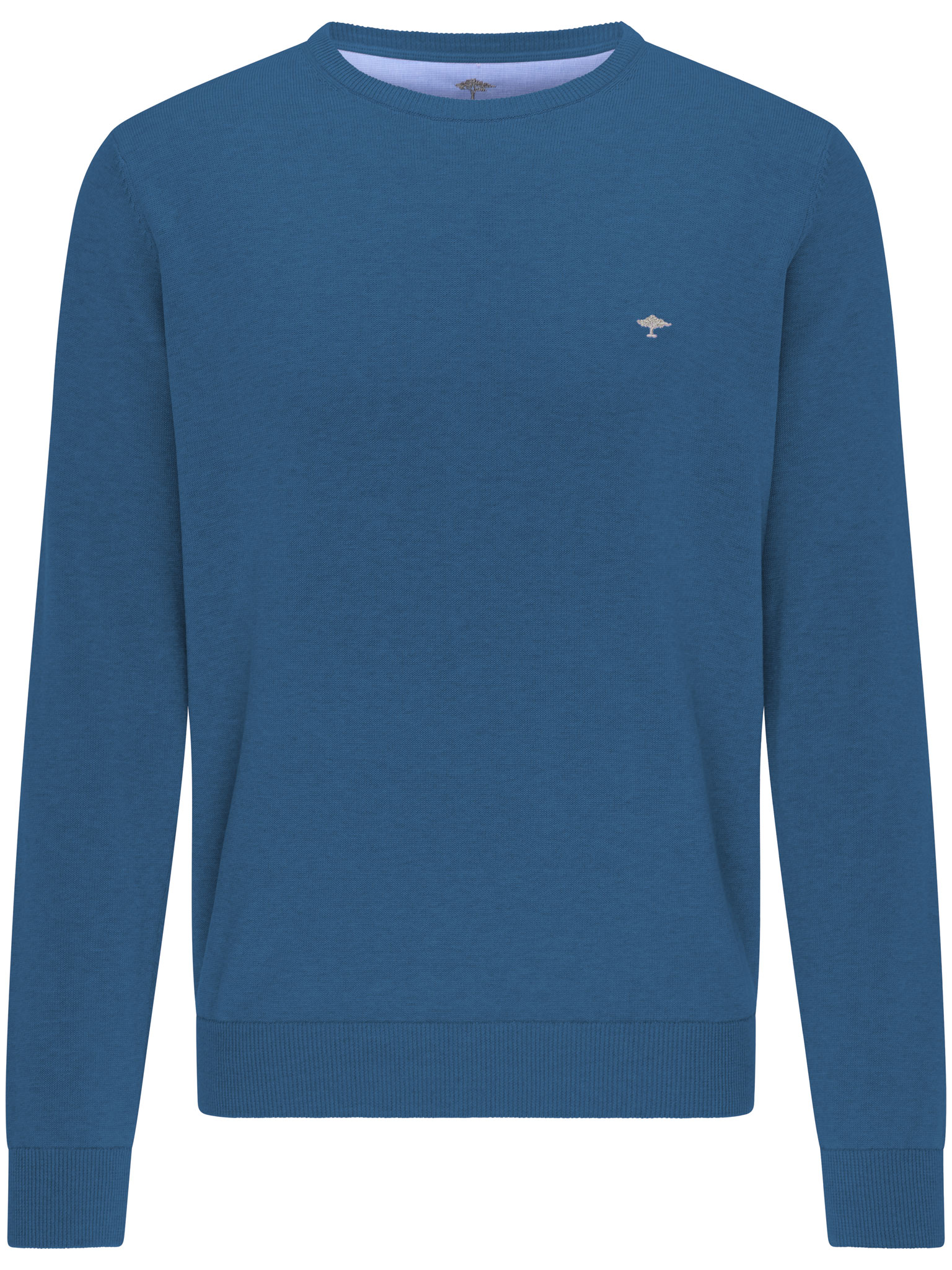 FYNCH-HATTON Strickpullover »FYNCH-HATTON Langarmpullover«, (1 tlg.), mit Logostickerei von FYNCH-HATTON