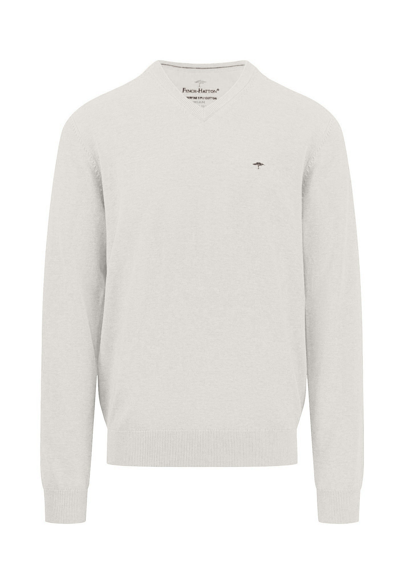 FYNCH-HATTON Strickpullover »FYNCH-HATTON Pullover mit V-Kragen«, (1 tlg.), mit V-Ausschnitt FYNCH-HATTON Strickpullover »FYNCH-HATTON Pullover mit V-Kragen«, (1 tlg.), mit V-Ausschnitt von FYNCH-HATTON