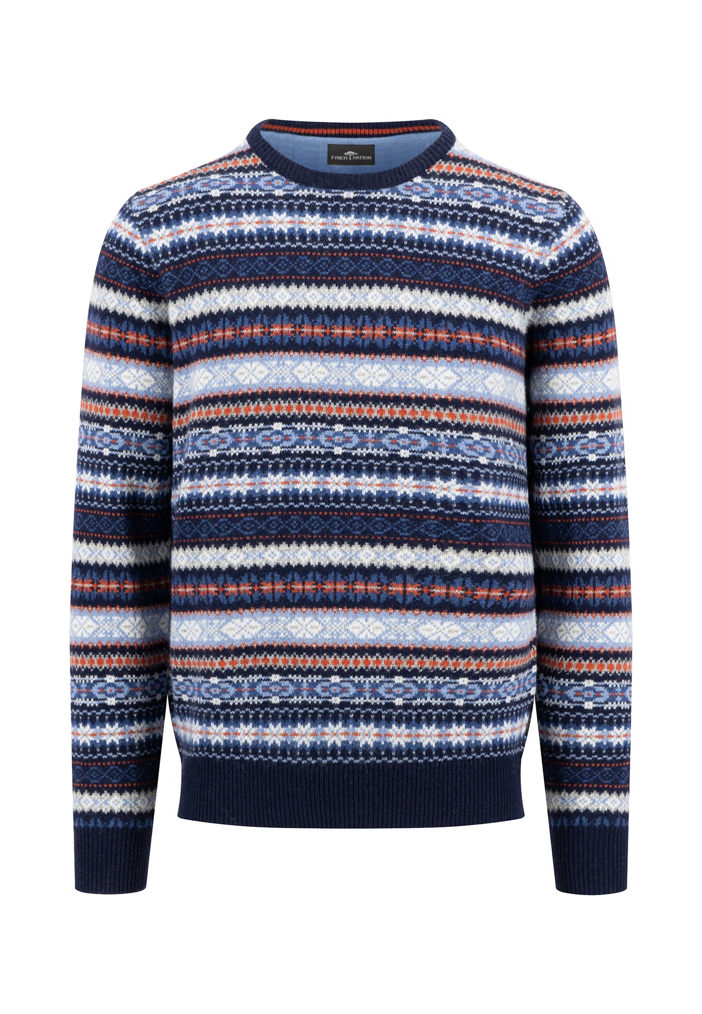 FYNCH-HATTON Strickpullover, mit Intarsien Muster FYNCH-HATTON Strickpullover, mit Intarsien Muster von FYNCH-HATTON