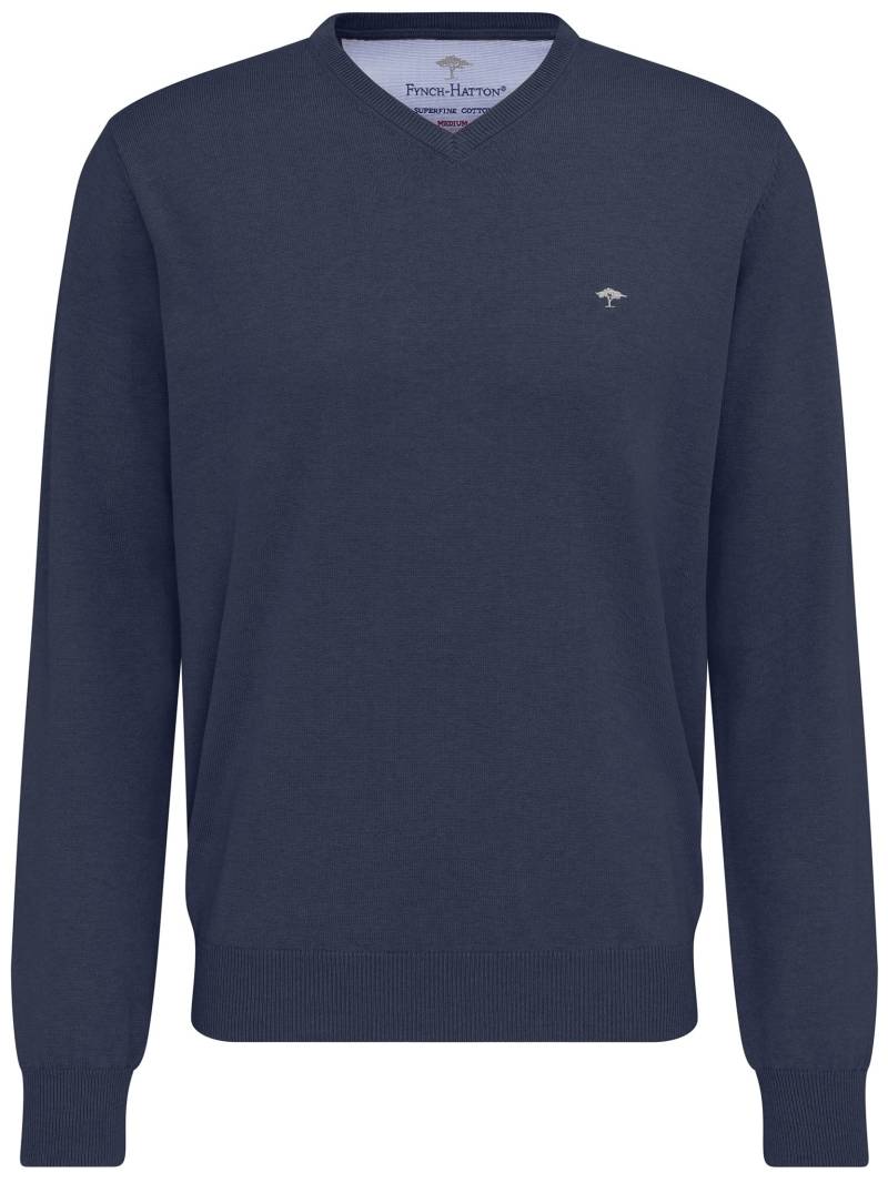 FYNCH-HATTON Strickpullover »FYNCH-HATTON Pullover mit V-Kragen«, (1 tlg.), mit V-Ausschnitt von FYNCH-HATTON