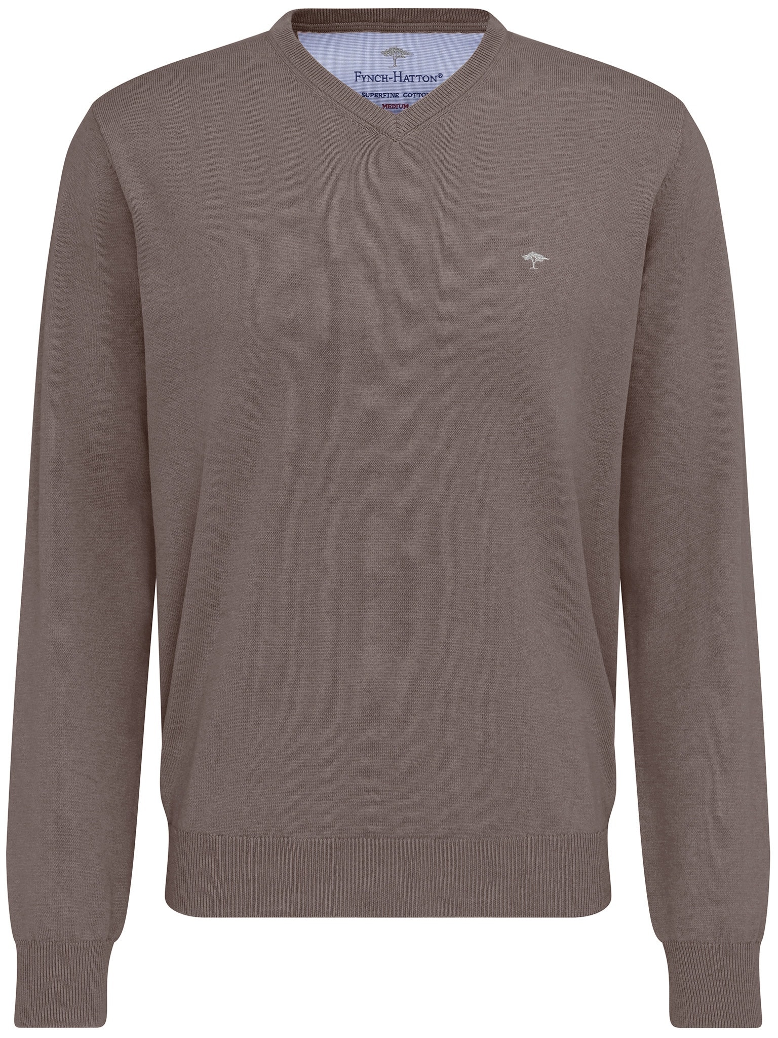 FYNCH-HATTON Strickpullover »FYNCH-HATTON Pullover mit V-Kragen«, (1 tlg.), mit V-Ausschnitt FYNCH-HATTON Strickpullover »FYNCH-HATTON Pullover mit V-Kragen«, (1 tlg.), mit V-Ausschnitt von FYNCH-HATTON