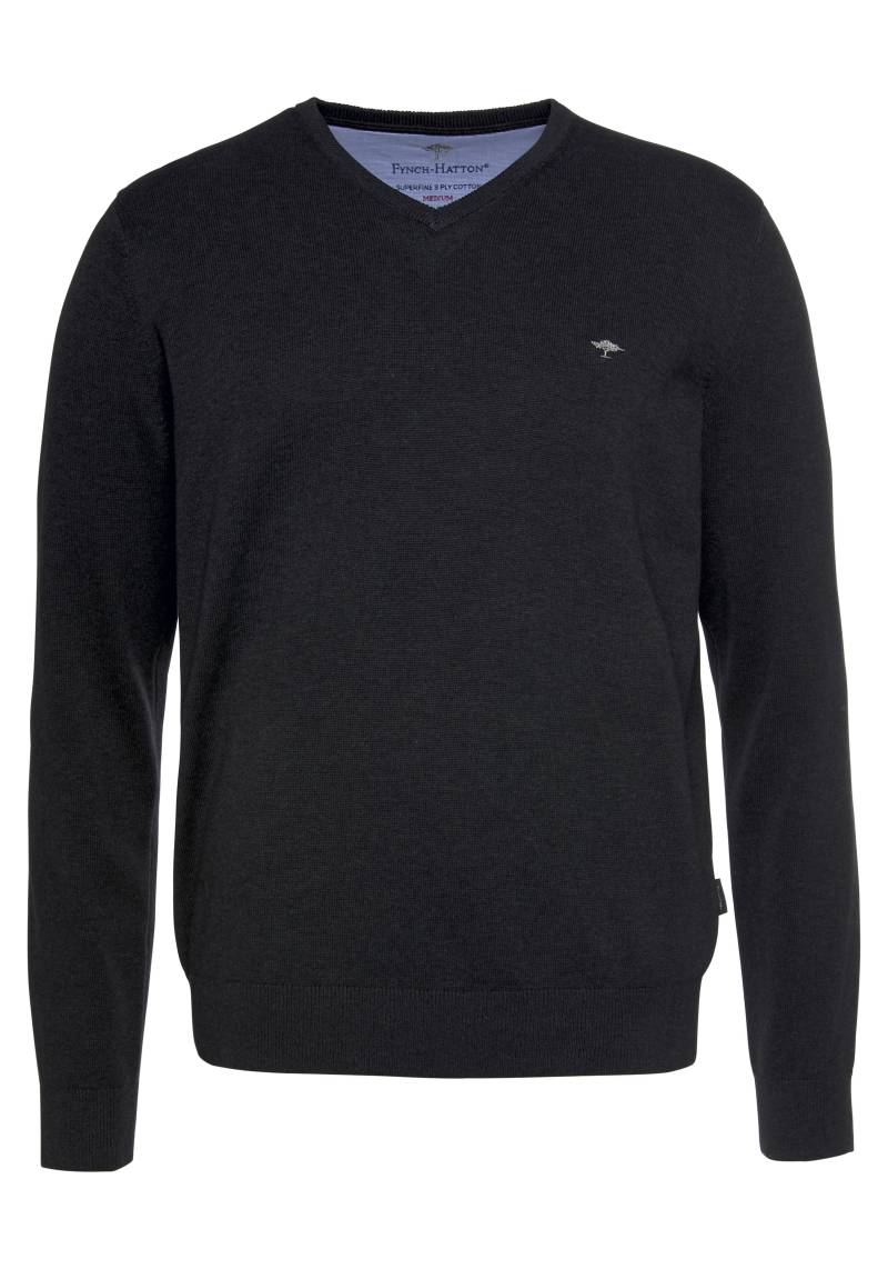 FYNCH-HATTON Strickpullover »FYNCH-HATTON Pullover mit V-Kragen«, (1 tlg.) von FYNCH-HATTON