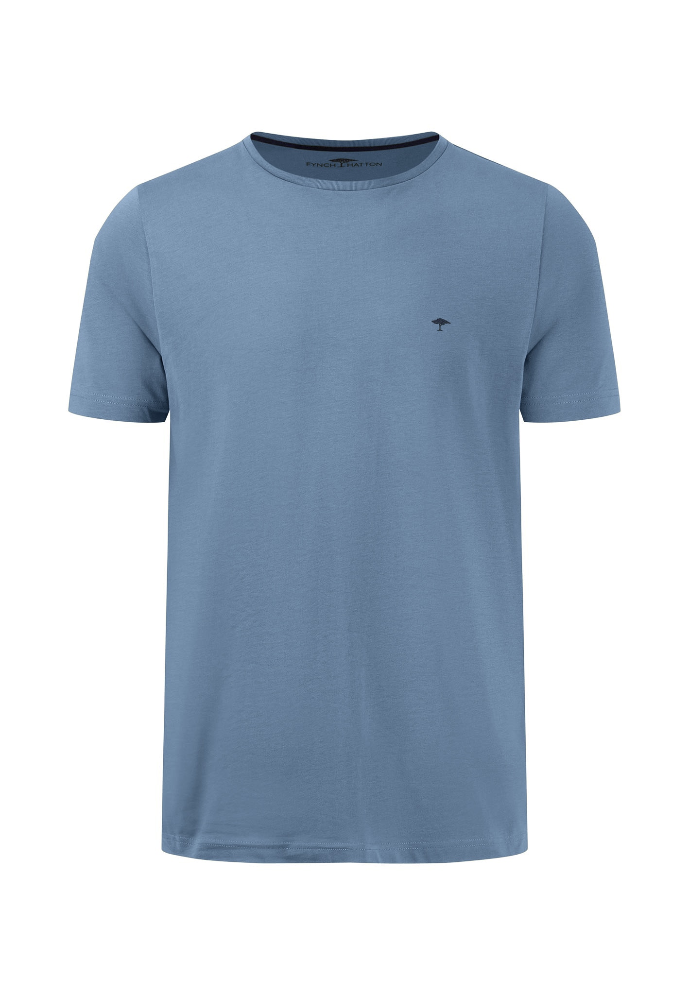 FYNCH-HATTON T-Shirt, mit Logoprägung auf der Brust FYNCH-HATTON T-Shirt, mit Logoprägung auf der Brust von FYNCH-HATTON