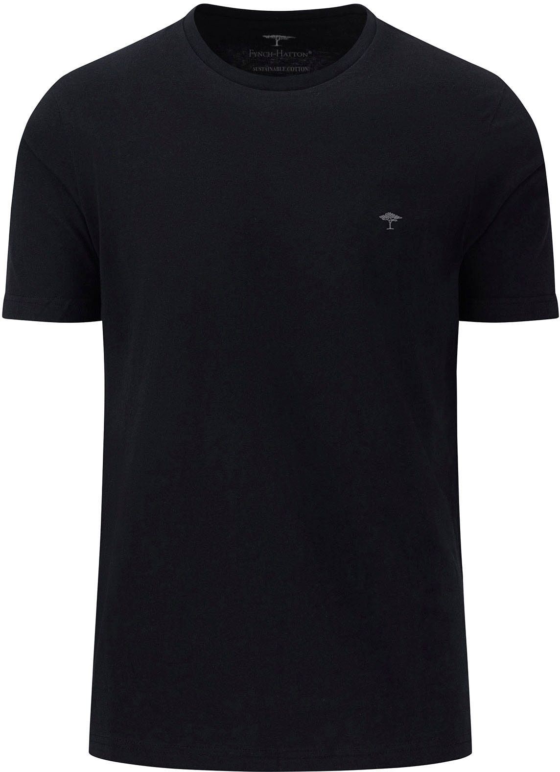 FYNCH-HATTON T-Shirt »FYNCH-HATTON Basic T-Shirt«, (1 tlg.), unifarben von FYNCH-HATTON