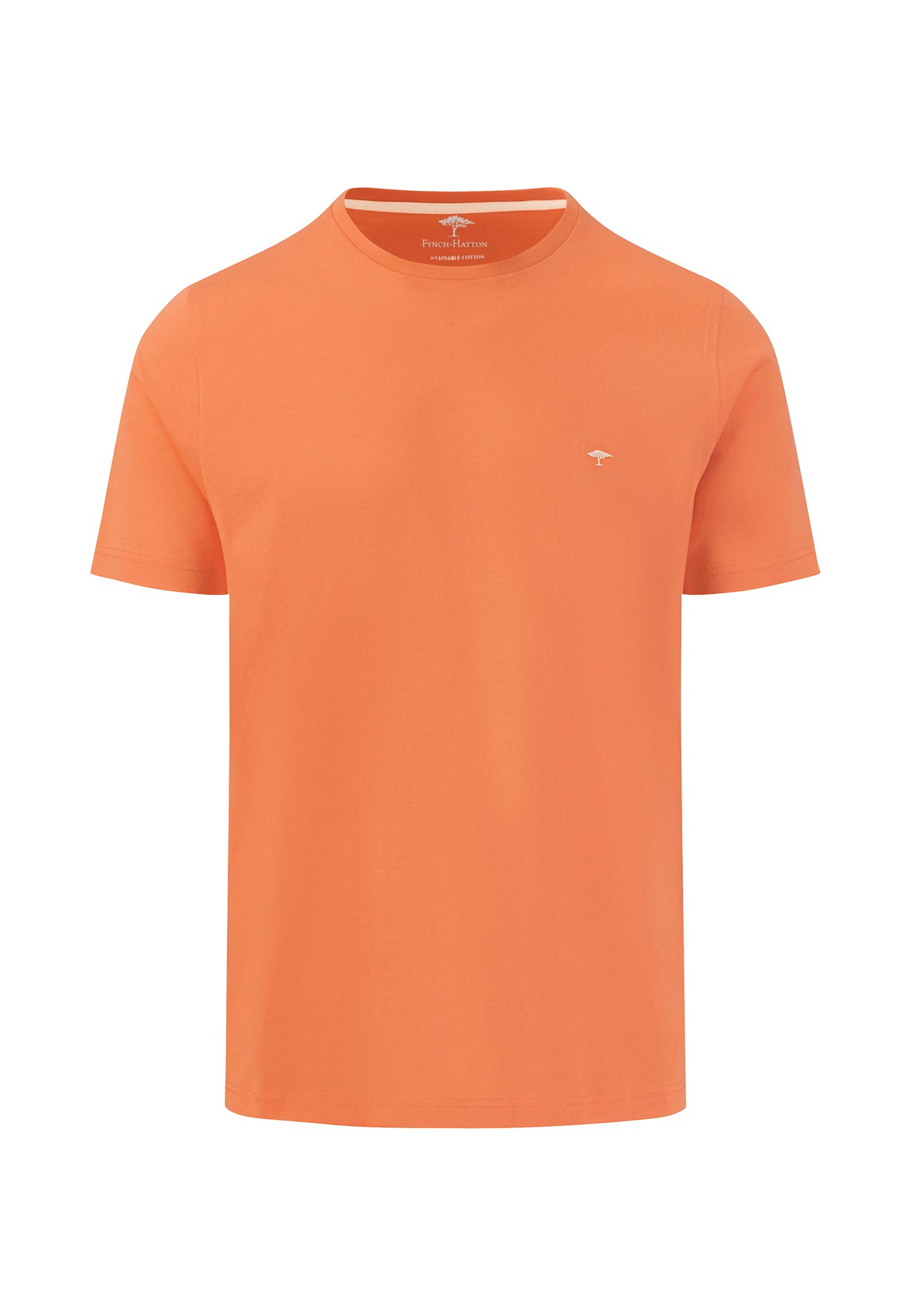 FYNCH-HATTON T-Shirt »FYNCH-HATTON Basic T-Shirt«, (1 tlg.), unifarben von FYNCH-HATTON