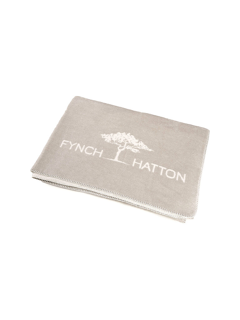 FYNCH HATTON Wohndecke 150x210cm KOMBERS Elephant Grey hellgrau von FYNCH HATTON