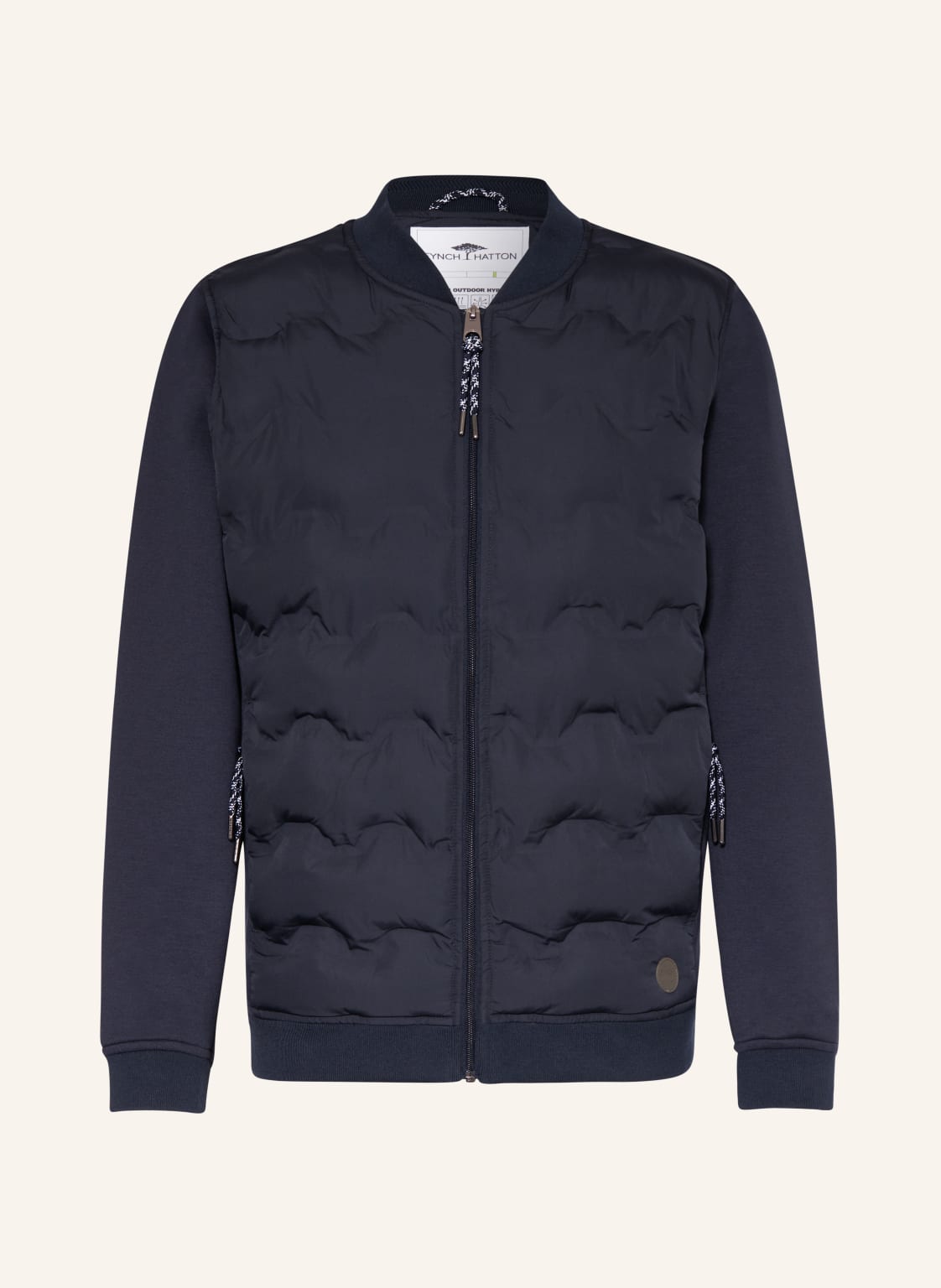 Fynch-Hatton Blouson Im Materialmix blau von FYNCH-HATTON