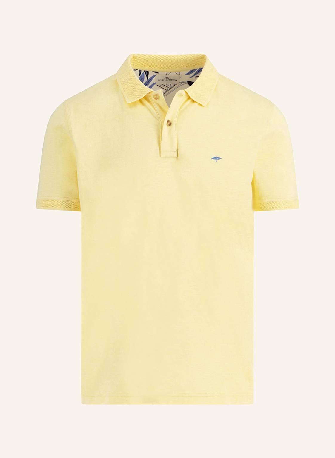 Fynch-Hatton Jersey-Poloshirt Casual Fit gelb Fynch-Hatton Jersey-Poloshirt Casual Fit gelb von FYNCH-HATTON
