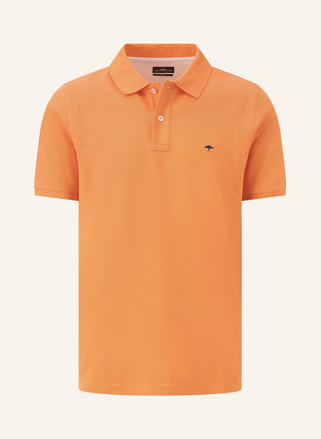 Fynch-Hatton Piqué-Poloshirt orange von FYNCH-HATTON