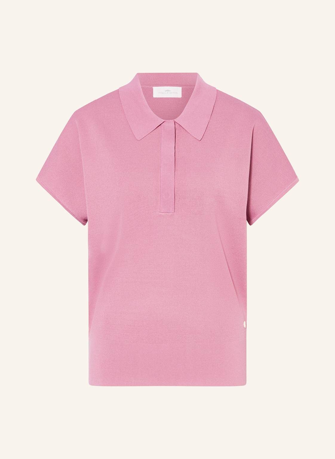 Fynch-Hatton Piqué-Poloshirt rosa von FYNCH-HATTON