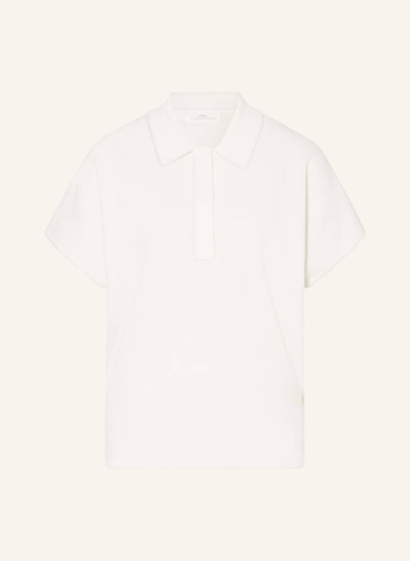 Fynch-Hatton Piqué-Poloshirt weiss von FYNCH-HATTON