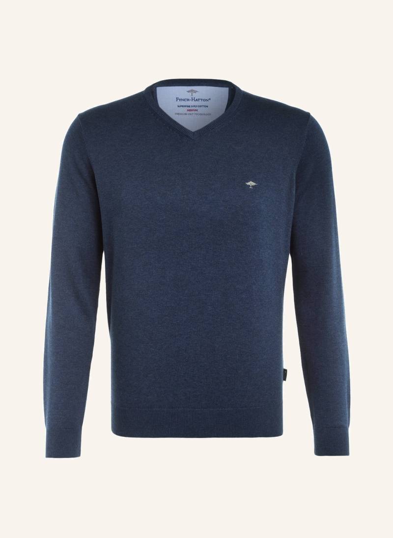 Fynch-Hatton Pullover blau von FYNCH-HATTON