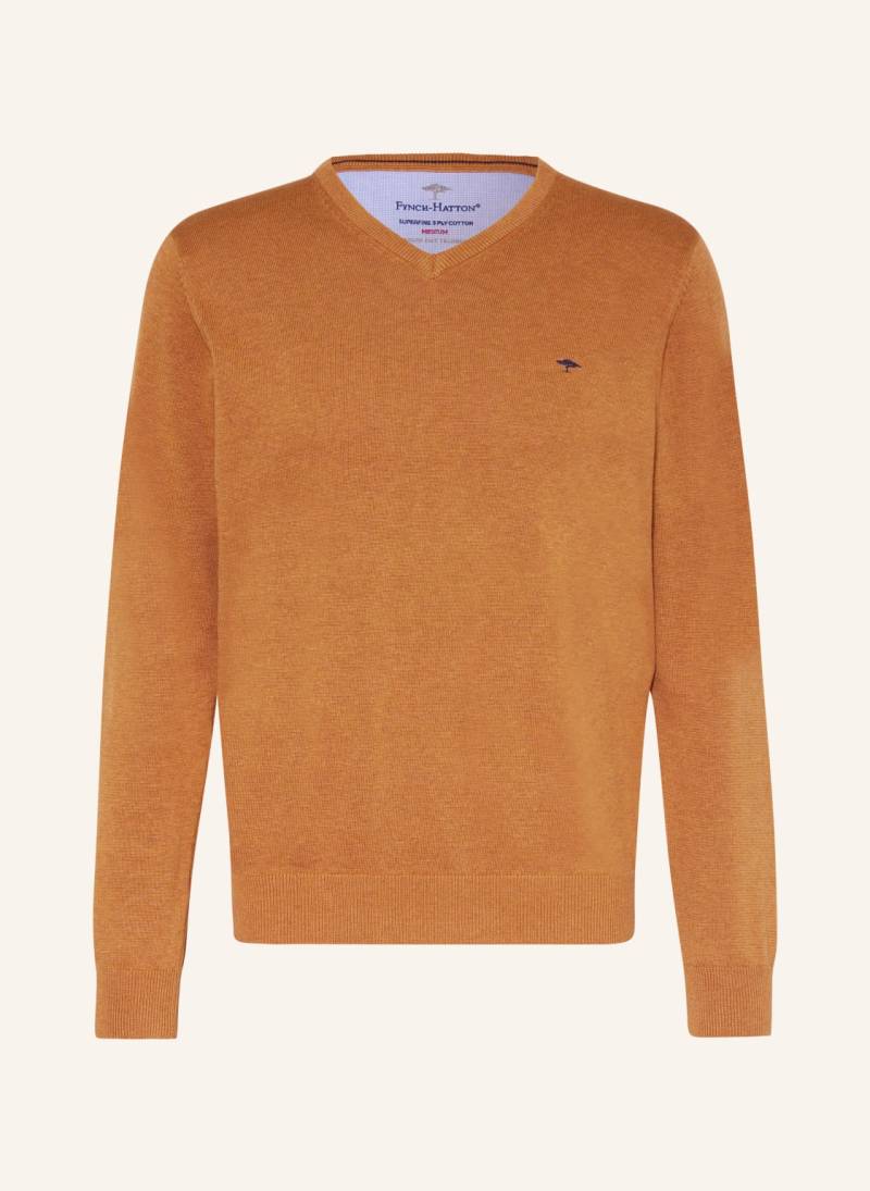 Fynch-Hatton Pullover braun von FYNCH-HATTON