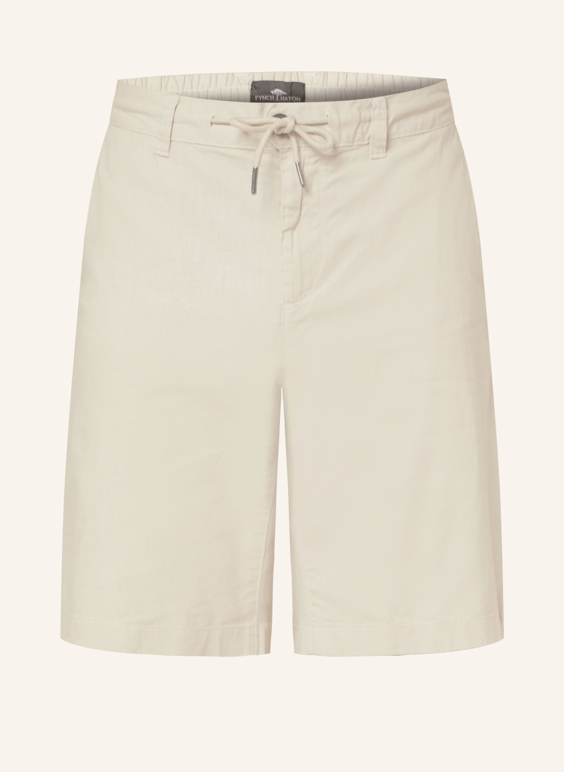 Fynch-Hatton Shorts Coli Mit Leinen beige von FYNCH-HATTON