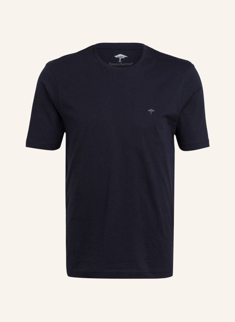 Fynch-Hatton T-Shirt blau von FYNCH-HATTON