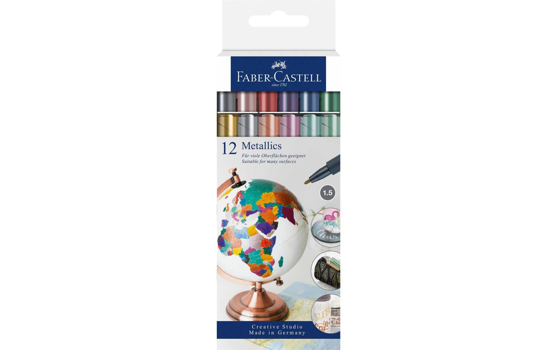 Faber-Castell Faserstift »Metallics« von Faber-Castell