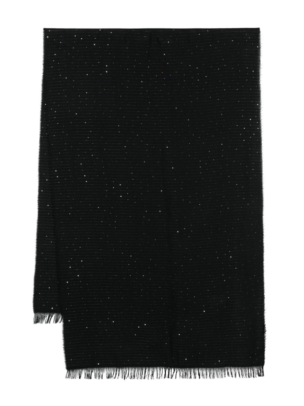 Fabiana Filippi Pashmina sequin-embellished scarf - Black von Fabiana Filippi