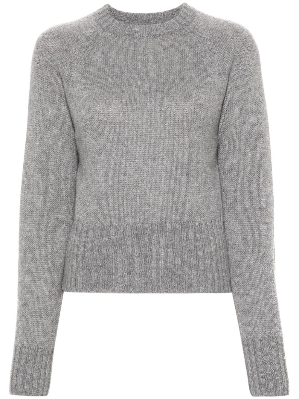 Fabiana Filippi chevron-knit cashmere jumper - Grey von Fabiana Filippi