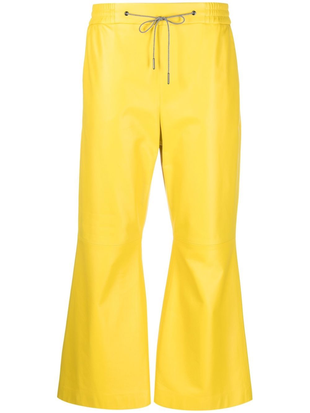 Fabiana Filippi drawstring cropped flared pants - Yellow von Fabiana Filippi