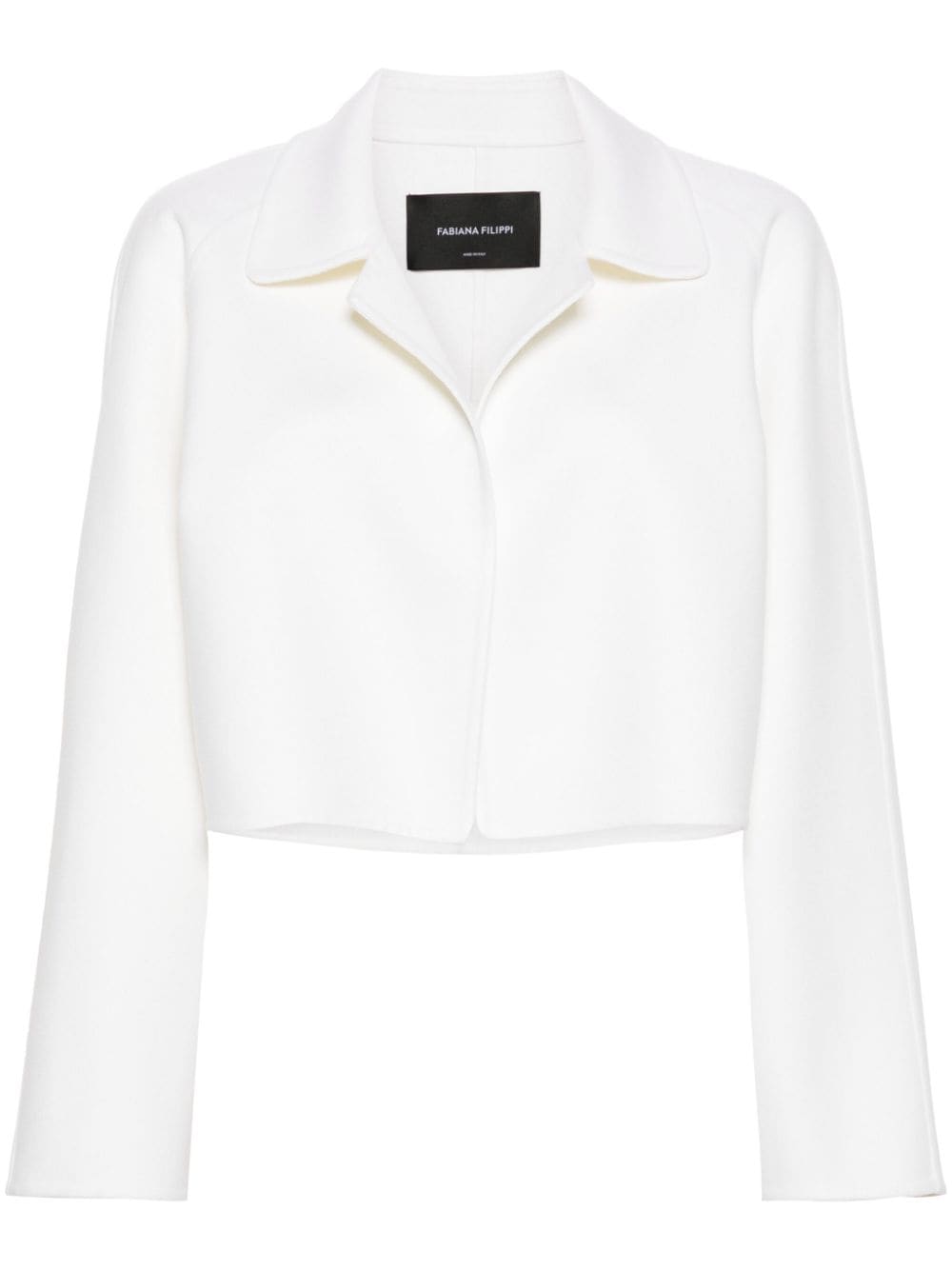 Fabiana Filippi felted cropped jacket - Neutrals von Fabiana Filippi