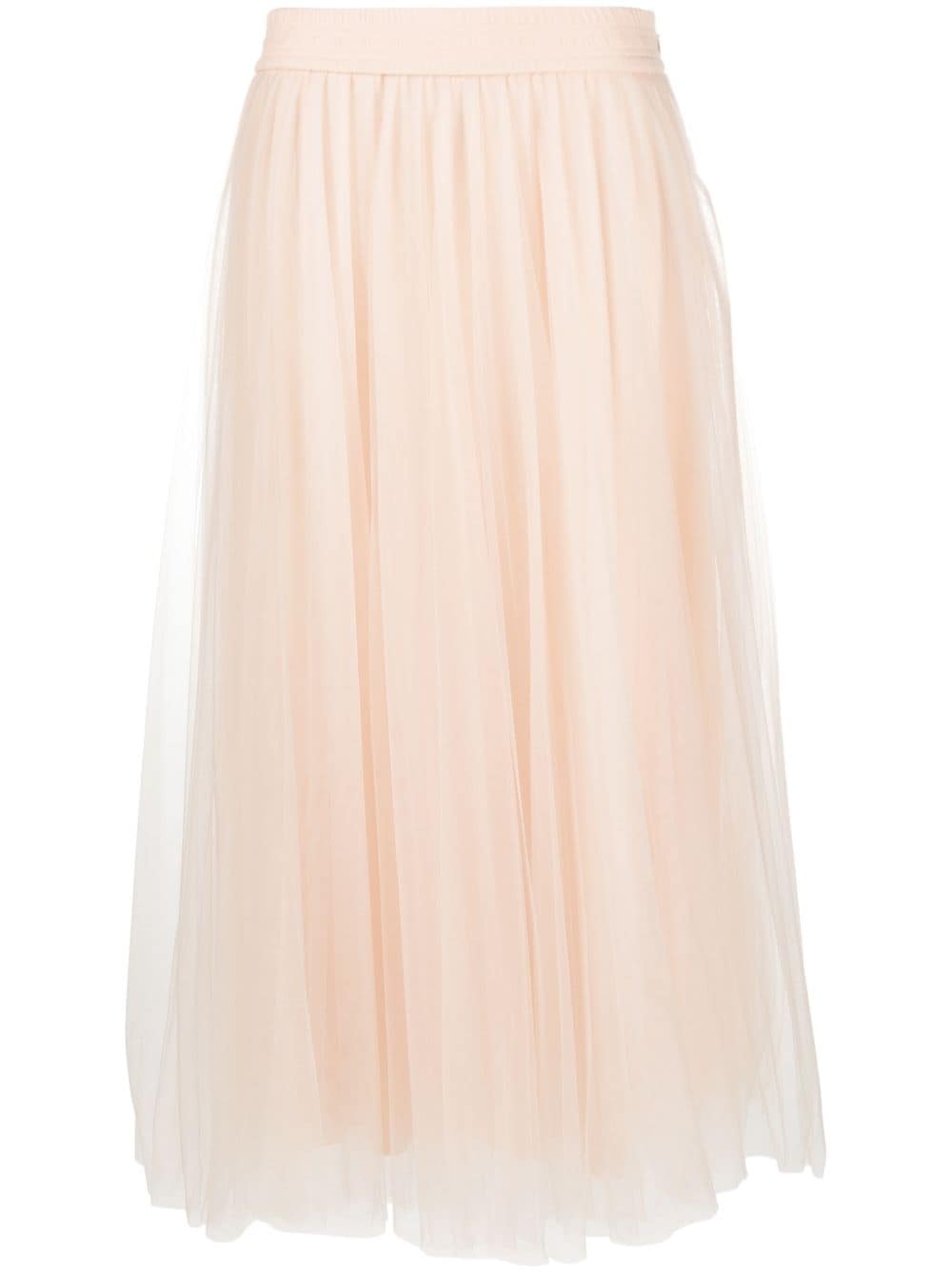 Fabiana Filippi flared tulle midi skirt - Pink von Fabiana Filippi