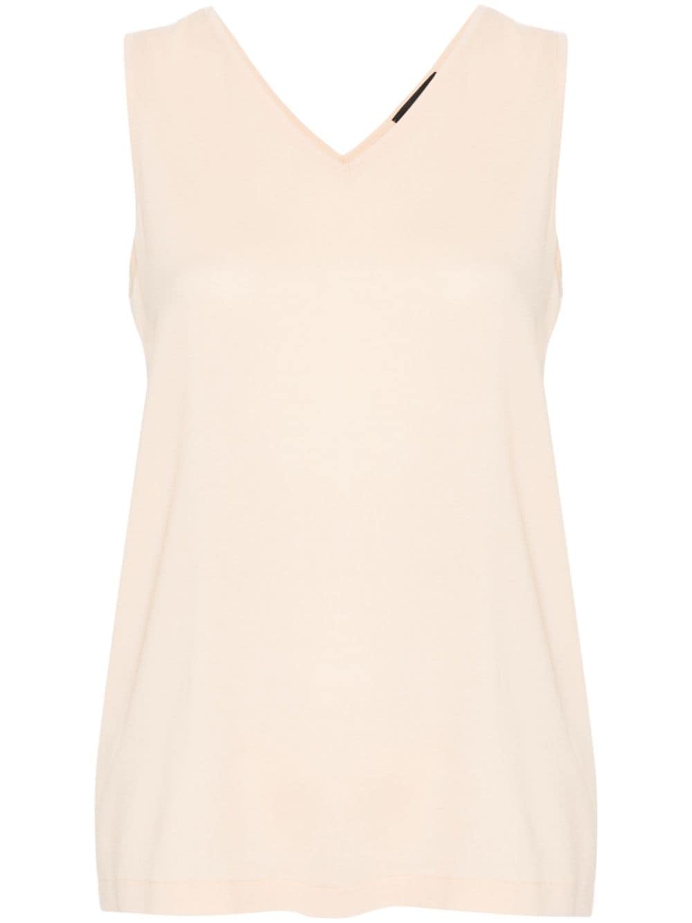 Fabiana Filippi georgette-crepe top - Neutrals von Fabiana Filippi