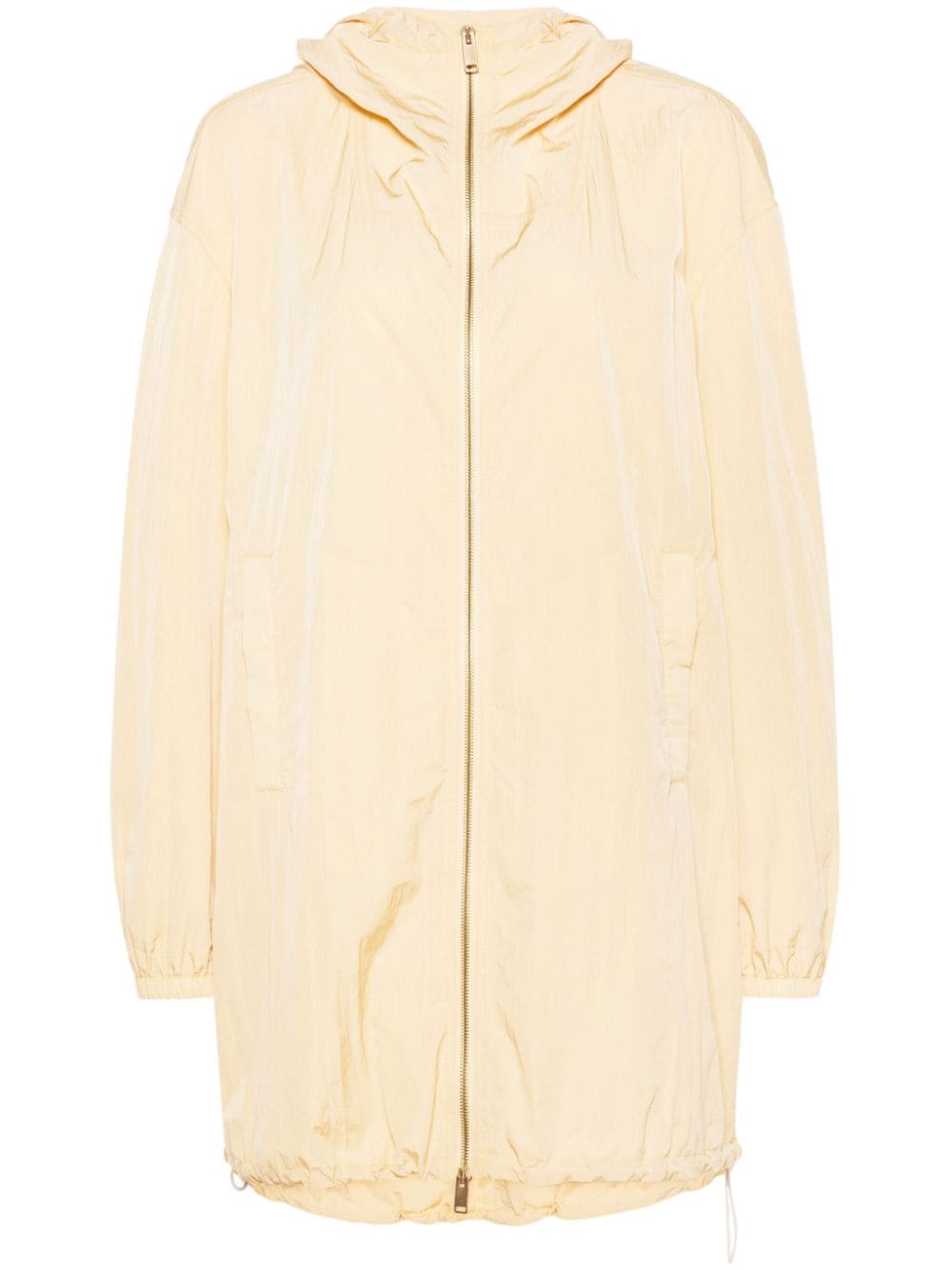 Fabiana Filippi hooded parka coat - Yellow von Fabiana Filippi