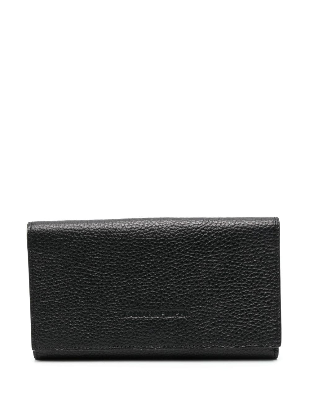 Fabiana Filippi logo-debossed leather wallet - Black von Fabiana Filippi