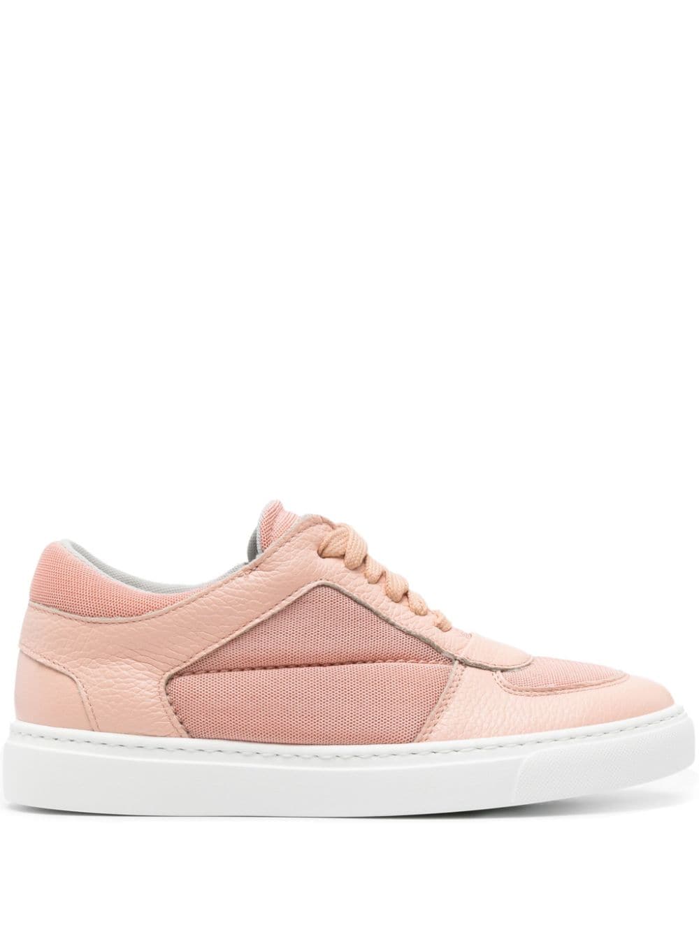 Fabiana Filippi mesh-panels leather sneakers - Pink von Fabiana Filippi